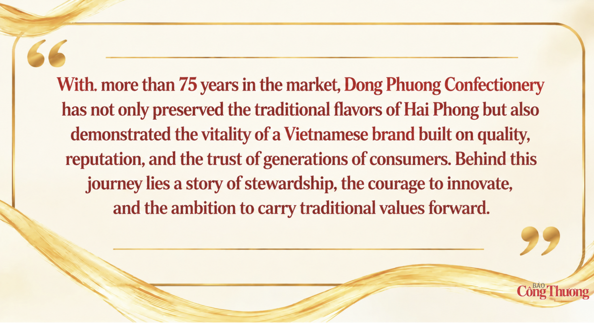 Entrepreneur Dang Thi Thanh Huong: Preserving and developing Dong Phuong’s confectionery brand for more than seven decades - 2