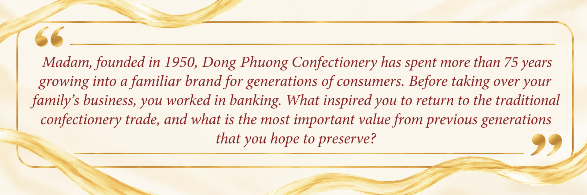 Entrepreneur Dang Thi Thanh Huong: Preserving and developing Dong Phuong’s confectionery brand for more than seven decades - 4
