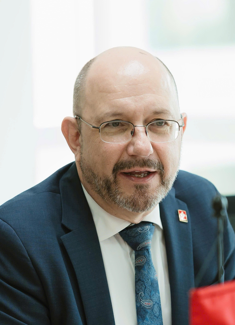 H.E. Thomas Gass, Ambassador of Switzerland.