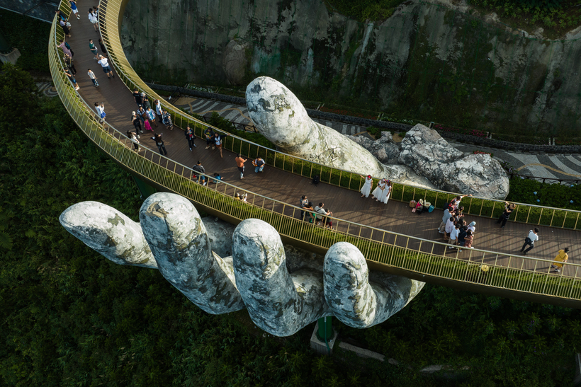 The Golden Bridge continues to hold its appeal as a tourism phenomenon.