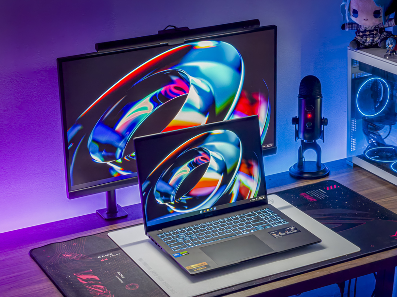 ASUS Gaming V16 is a lightweight, AI-powered gaming laptop designed for tech-savvy students and creative professionals