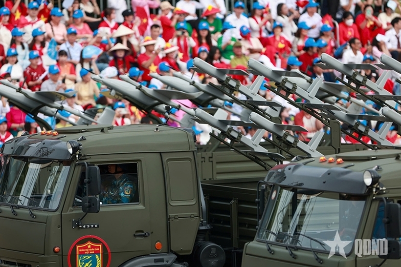 The UAV system developed by Viettel. Photo: The People's Army Newspaper