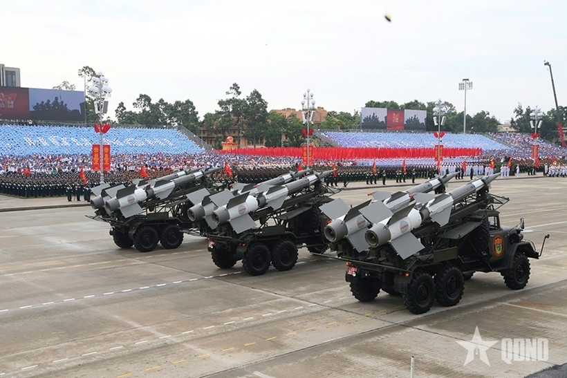 The S-125-VT air defense missile system is researched, upgraded, and modernized by Viettel. Picture: People's Army Newspaper