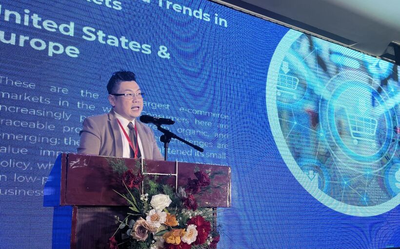 Nick Chai, Chairman of ACBC Malaysia, speaking at the conference.