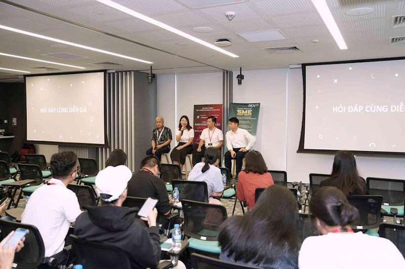 The Center for E-commerce and Digital Technology Development under the Department of E-commerce and Digital Economy (under the Ministry of Industry and Trade) and TikTok Shop jointly organized a training session on legal and tax issues in e-commerce. Photo: Organizing Committee