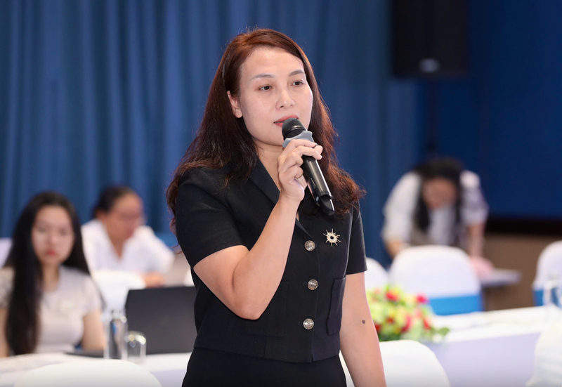 Ms. Nguyen Cam Trang, Deputy Director of the Import-Export Department (Ministry of Industry and Trade). Photo: NLĐ