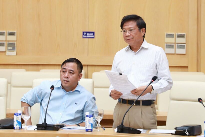 Mr. Nghiem Minh Tien, Chairman of Vietnam Cassava Association, spoke at the workshop.