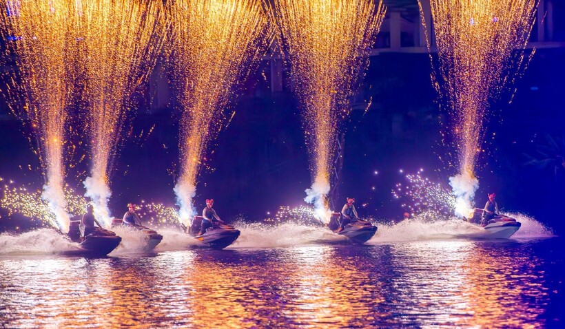 “Symphony of the Green Island” offers a one-of-a-kind fusion of traditional culture and cutting-edge global technology.