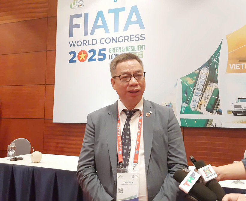Dao Trong Khoa, The President of Vietnam Logistics Business Association(VLA).