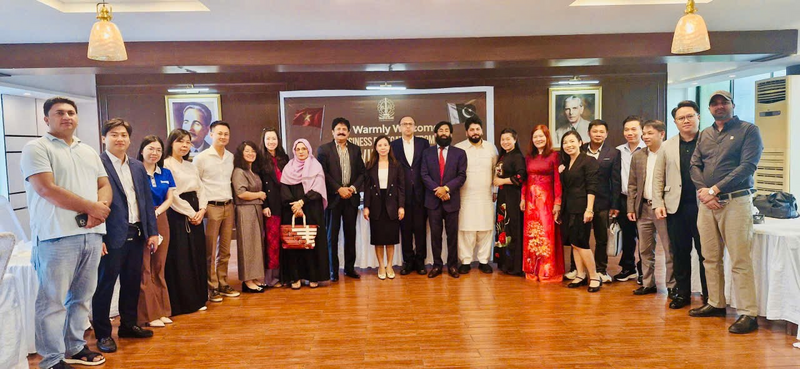 Vietnam - Pakistan Business Fair at Lahore Chamber of Commerce and Industry.