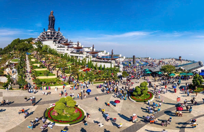 Ba Den Mountain, known as the “roof of the South,” welcomes millions of visitors each year.