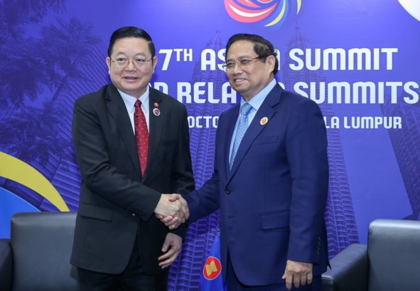 Prime Minister Pham Minh Chinh highly appreciates the role and contributions of the ASEAN Secretariat and Secretary-General Kao Kim Hourn in coordinating the ASEAN Community-building process. Photo: VGP/Nhat Bac