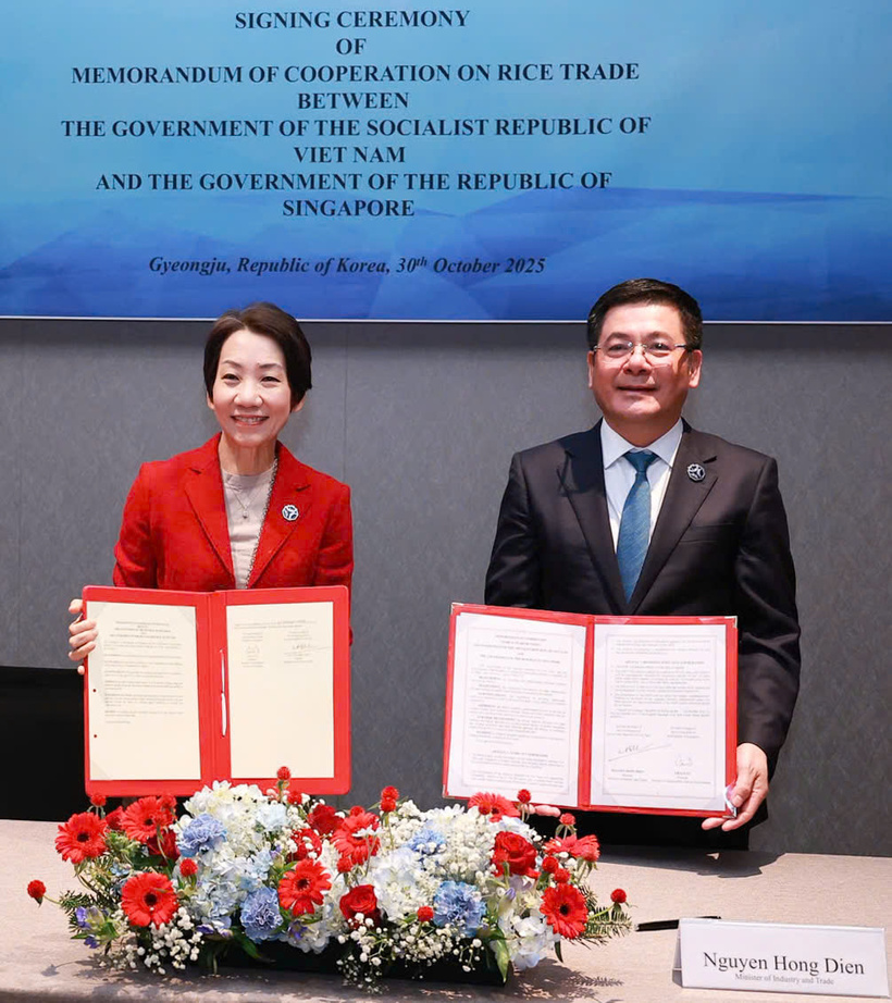 The MOC serves as a framework to promote stable and sustainable development of rice trade.