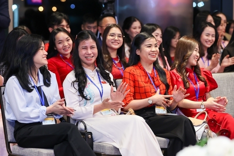 Delegates attend the meeting.