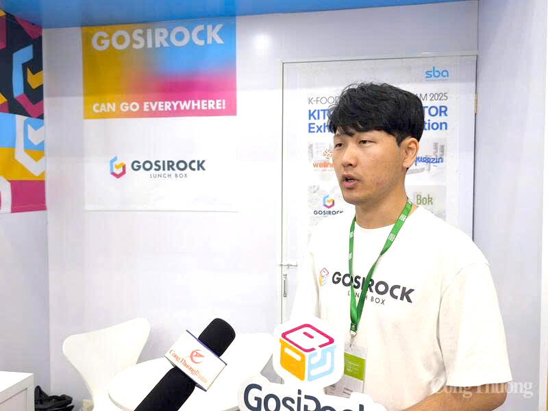 Kwak Beomsin, CEO of Gosirock (the Republic of Korea), shares his market expansion plans in Vietnam.