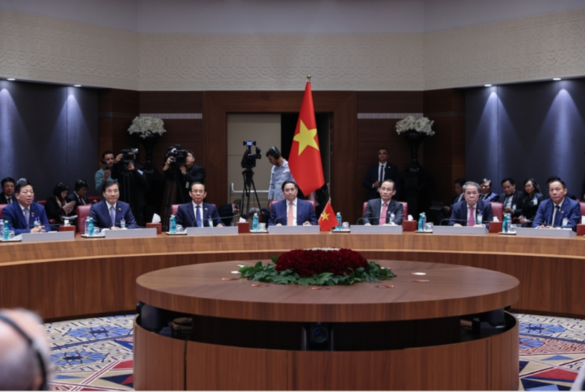 The two sides agree to continue coordinating and supporting each other at multilateral forums of which both Viet Nam and Algeria are members. Photo: VGP