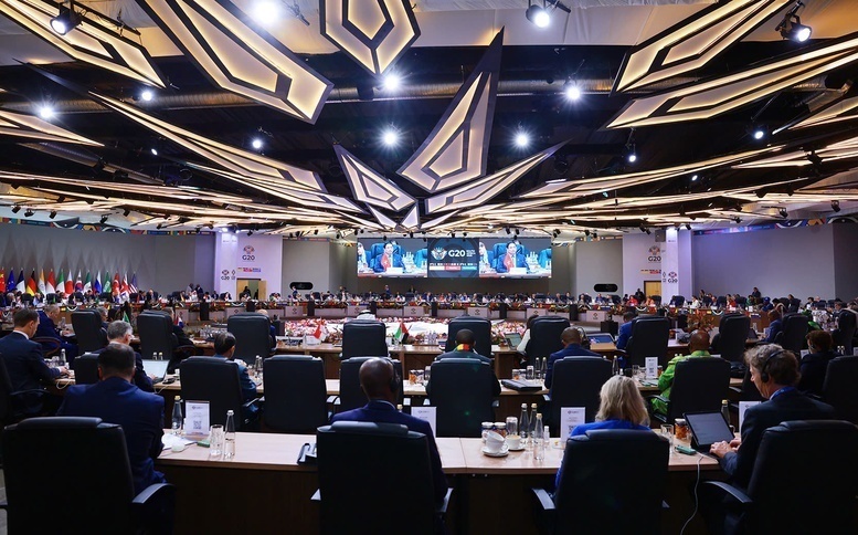 Prime Minister affirms that Vietnam is ready to closely cooperate with the G20 and the international community to implement the strategic priorities. Photo: VGP