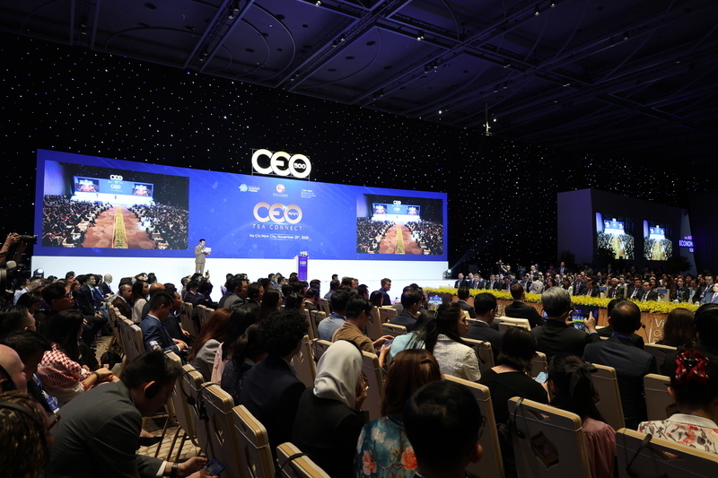 Overview of the “CEO 500 - Tea Connect” dialogue in Ho Chi Minh City.