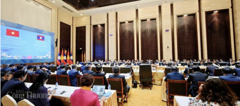 The 48th Meeting of the Vietnam - Laos Intergovernmental Committee sets a strategic direction, as both sides discuss and outline cooperation for 2026 and beyond. Photo: Nguyen Minh