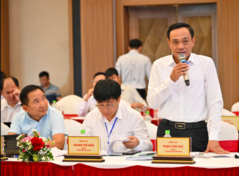 Pham Van Tho, Director of the Thai Nguyen Department of Industry and Trade.