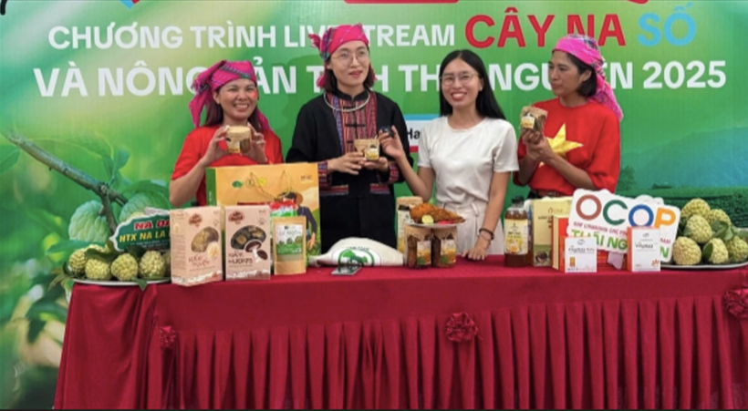 Thai Nguyen applies digital technologies in selling highland products