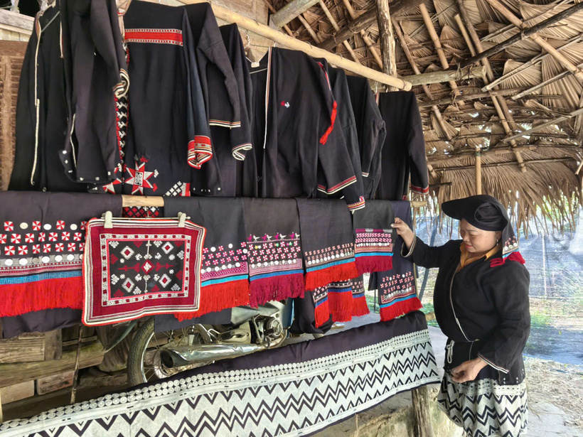 Cultural preservation in Xom Sung, Cao Son commune (Phu Tho province) is a key strength in developing community-based tourism. Photo: Thu Thuy