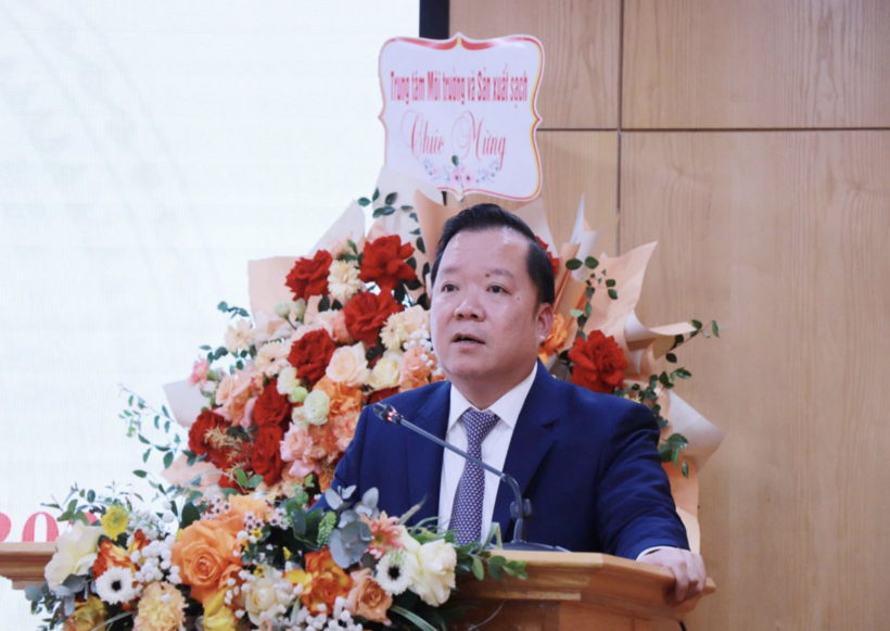 Pham Tuan Anh, Director General of the Industrial Safety Techniques and Environment Agency speaks at the conference.