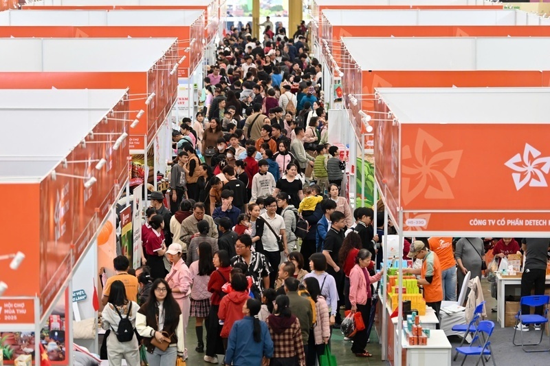 A corner of the first Autumn Fair 2025.