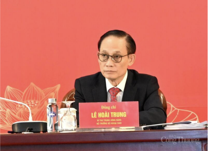 Le Hoai Trung, Member of the Party Central Committee and Minister of Foreign Affairs. Photo: Can Dung