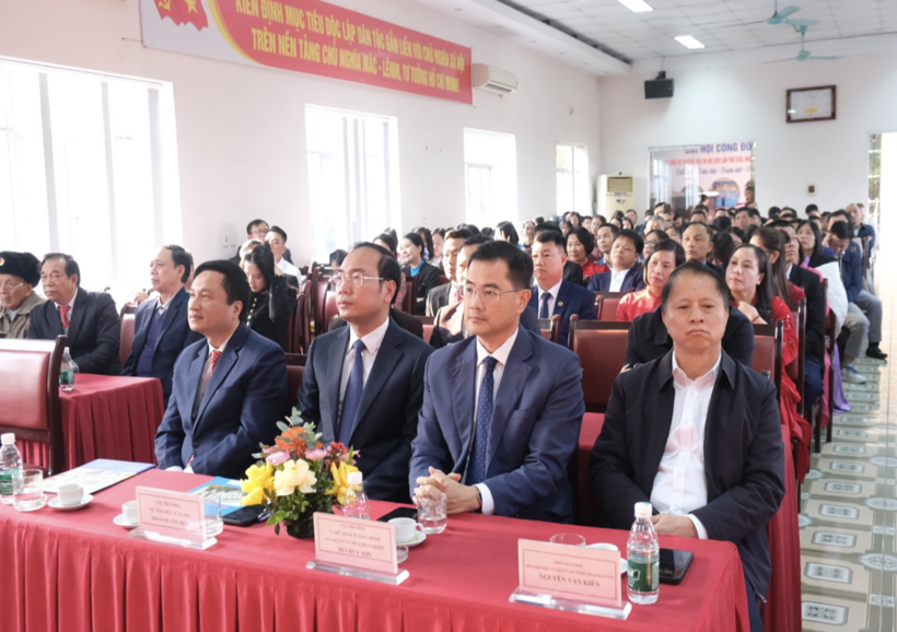 Delegates attending the ceremony.