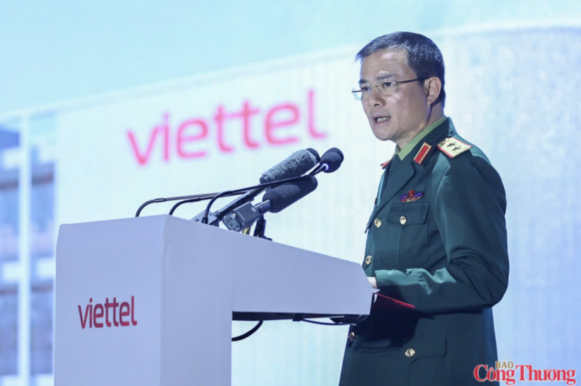 Lieutenant General Tao Duc Thang, Chairman and General Director of Viettel Group. Photo: Nguyen Nam