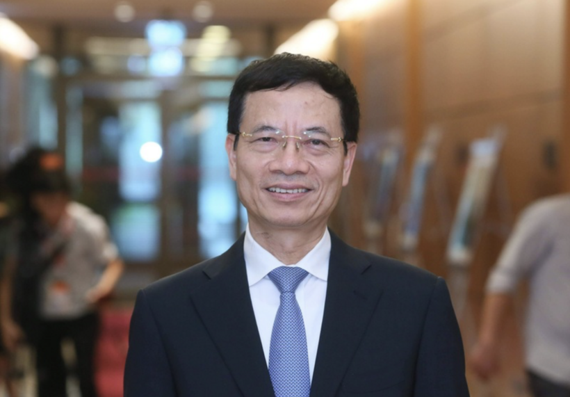 Minister of Science and Technology Nguyen Manh Hung.