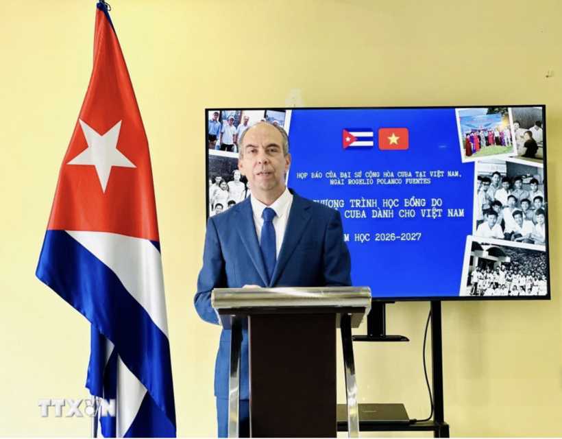 Cuban Ambassador to Vietnam Rogelio Polanco Fuentes. Photo: VNA