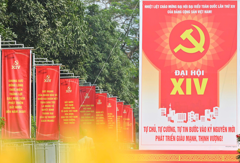 The 14th National Party Congress is expected to introduce multiple breakthrough solutions for socio-economic development. Photo: Nam Nguyen