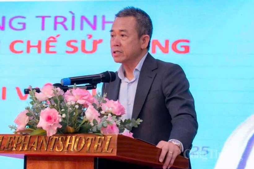 Thai Nhu Hiep, Chairman and General Director of Vinh Hiep Co., Ltd., and Vice Chairman of the Vietnam Coffee-Cocoa Association. Photo: NVCC