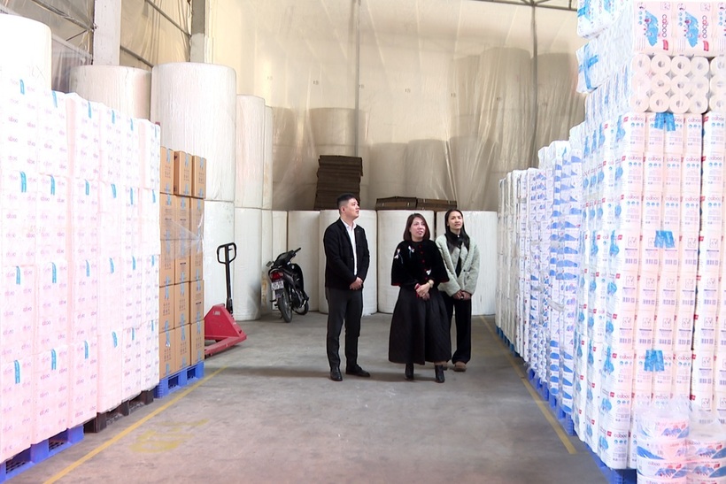 Manufacturing and exporting enterprises benefit from the Party's sound and timely policies on private sector development. Photo: Khoi Nguyen