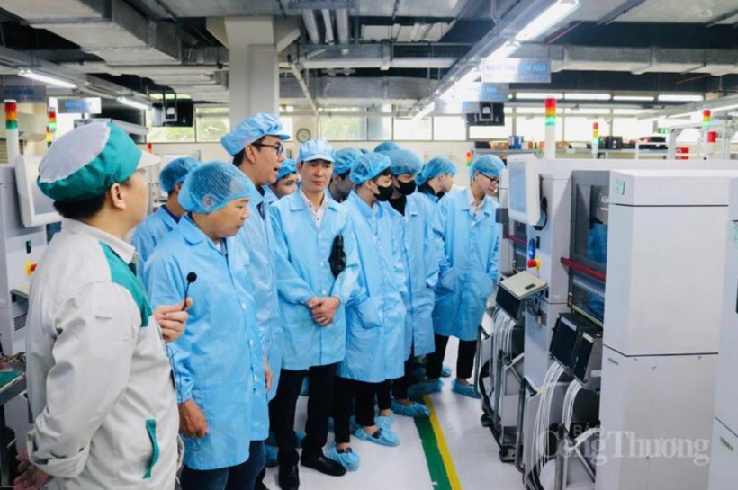 Against the backdrop of surging demand for high-quality human resources amid the FDI wave, training on demand is seen as an effective approach to narrowing the gap between vocational training and the practical requirements of enterprises. Photo: N.H