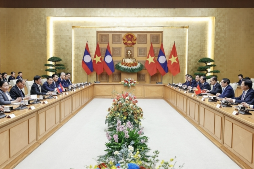 The two sides stepped up coordination to remove obstacles and create a favorable environment for bilateral trade, particularly cross-border commerce. Photo: VGP
