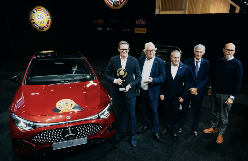 The all-new CLA has been named “Car of the Year 2026” in Europe.
