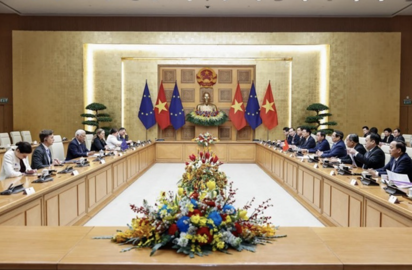 The establishment of the Comprehensive Strategic Partnership provides a major opportunity for both sides to boost trade and diversify markets and supply chains – Photo: VGP/Nhat Bac