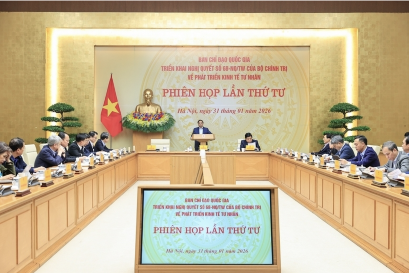 Prime Minister Pham Minh Chinh chairs the fourth meeting of the Steering Committee. Photo: VGP