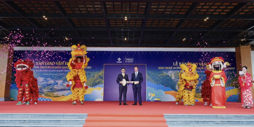 Hilton Quang Hanh Onsen positioned as an international-standard wellness destination.