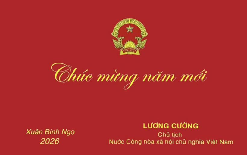 Lunar New Year greetings 2026 from President Luong Cuong - 2