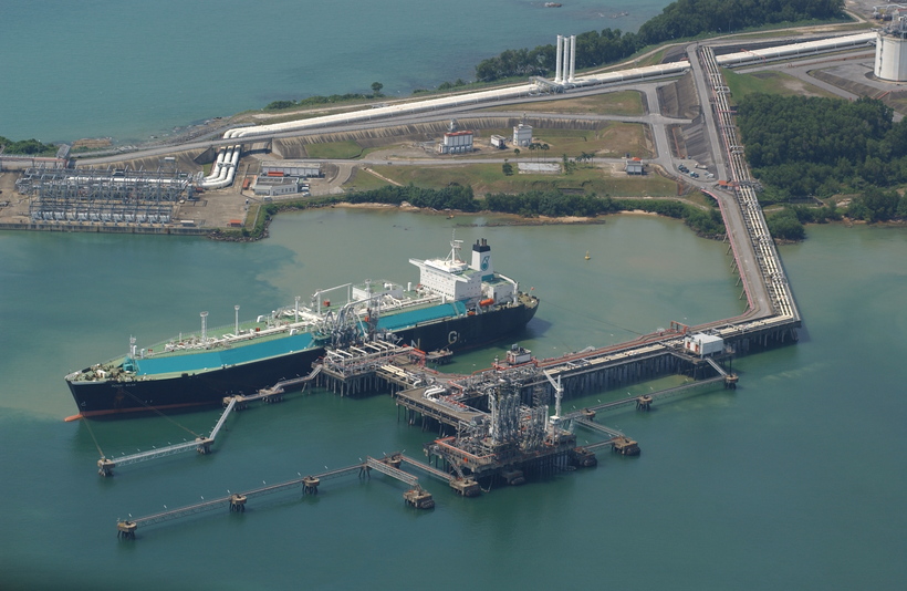 Overview of the Petronas LNG Complex (PLC). Photo: Le An