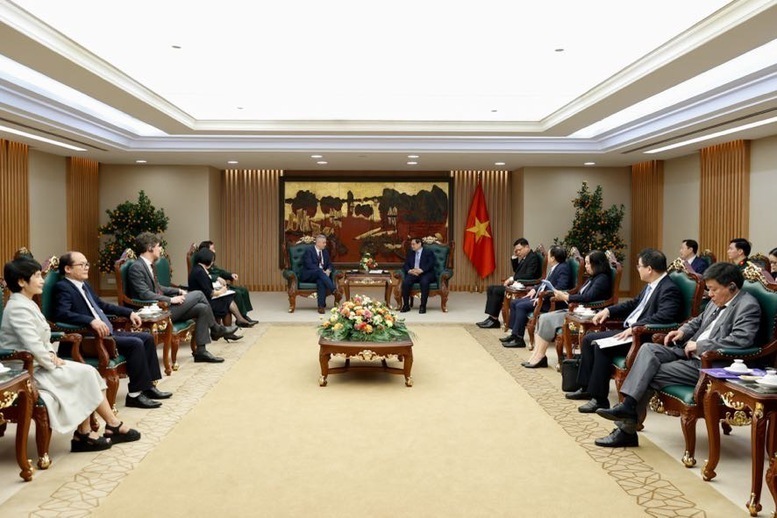 The Prime Minister reiterated his appreciation to the Belgian Chamber of Representatives for adopting a Resolution in support of Vietnamese victims of Agent Orange. Photo: VGP