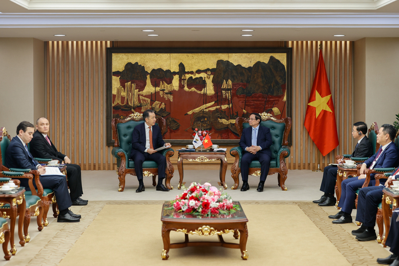 Prime Minister Pham Minh Chinh said Vietnam will establish a Trade Representation Office in Central Asia, to be based in Kazakhstan. Photo: VGP
