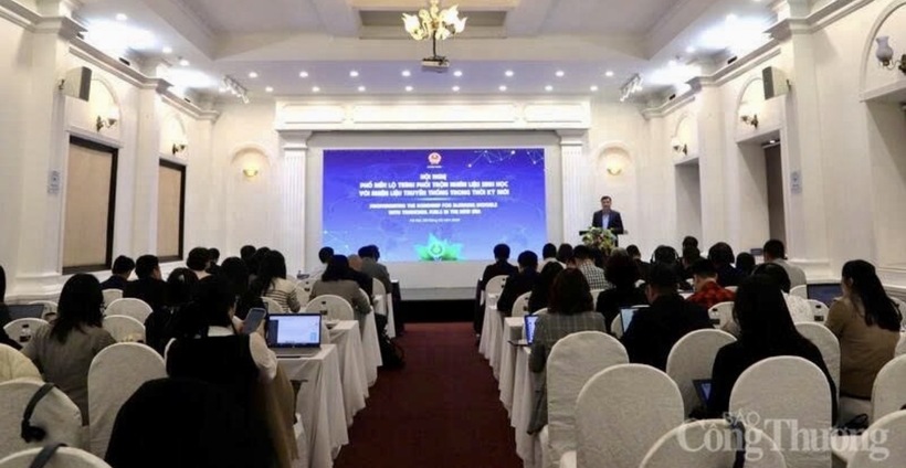 Delegates attend the conference.