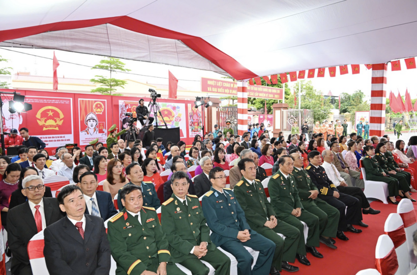 Delegates attending the opening ceremony.