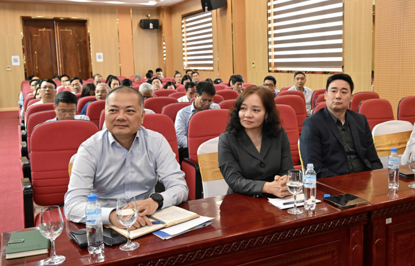 Delegates attend the conference.