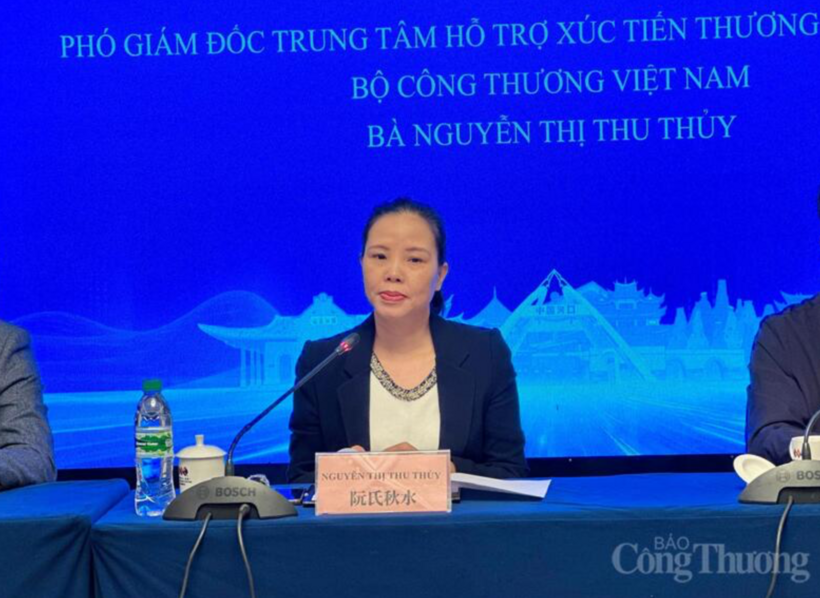 Nguyen Thi Thu Thuy, Deputy Director of the Center for Trade and Investment Promotion Support under the Vietnam Trade Promotion Agency (Ministry of Industry and Trade).